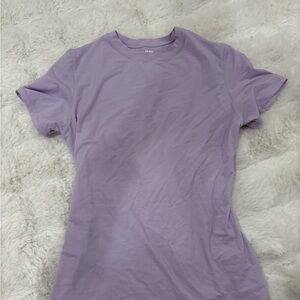 SKIMS Light Purple Short Sleeve Tee